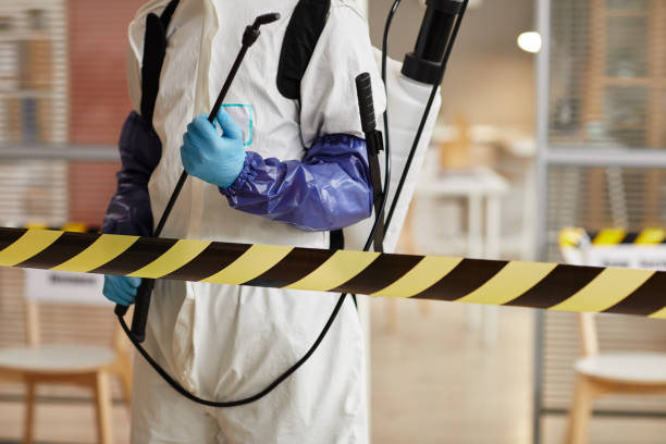 Professional Blood Cleanup technician working in Derwood, MD